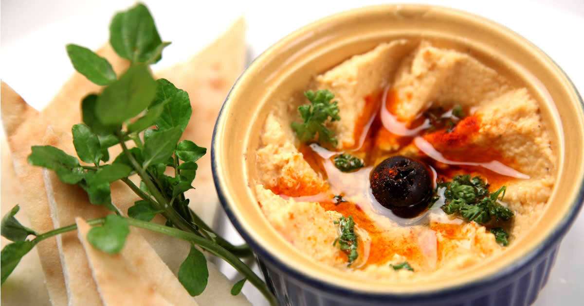 imagen de hummus para cómo lograr el hummus perfecto