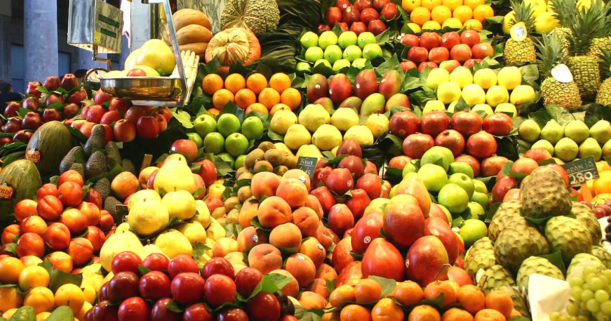 frutas y verduras de estación para consumir alimentos de estación ayudan al medio ambiente