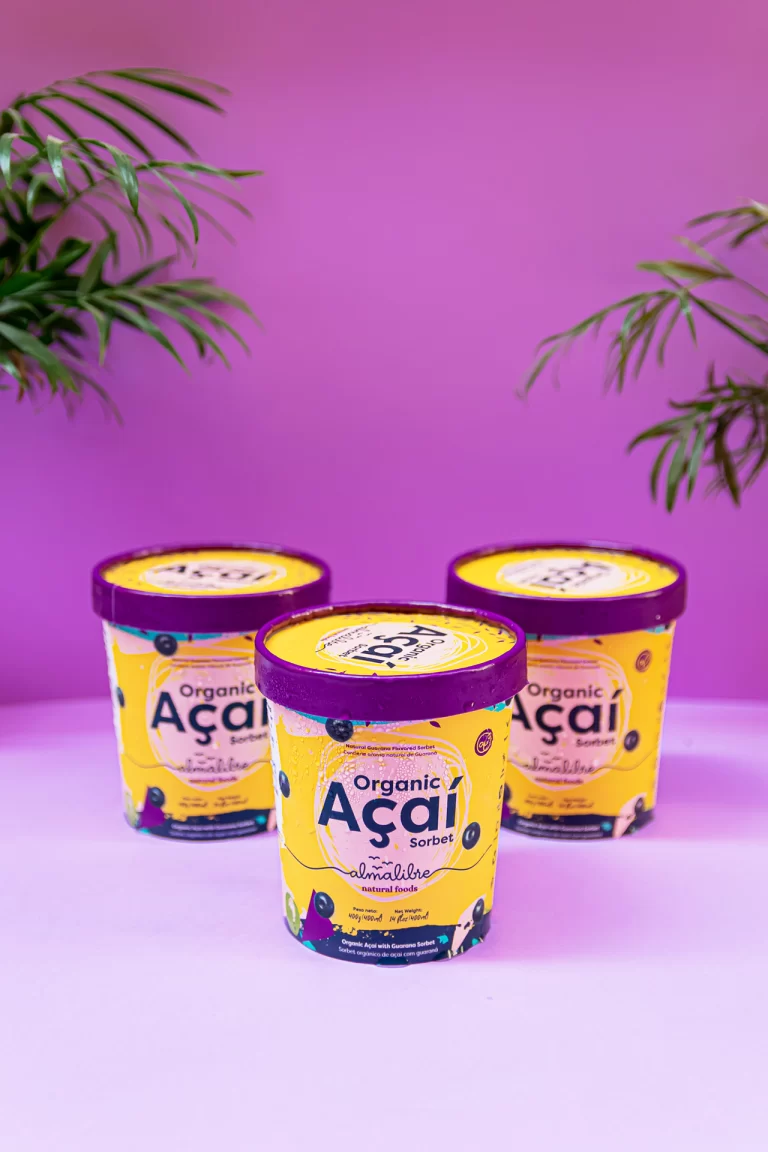 sorbet de acai de calidad premium para comprar en españa directo desde brasil, acai almalibre