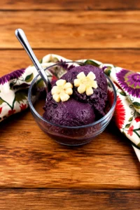 foto de un helado de acai para ilustrar ¿Cómo hacer helado de açaí en casa?