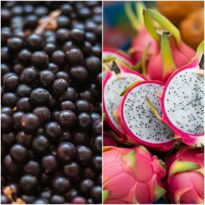 Açaí y Pitaya: diferencias y beneficios de estos superalimentos