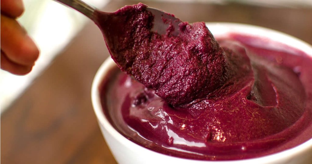 imagen de acai para preparar recetas para invierno fáciles y rápidas