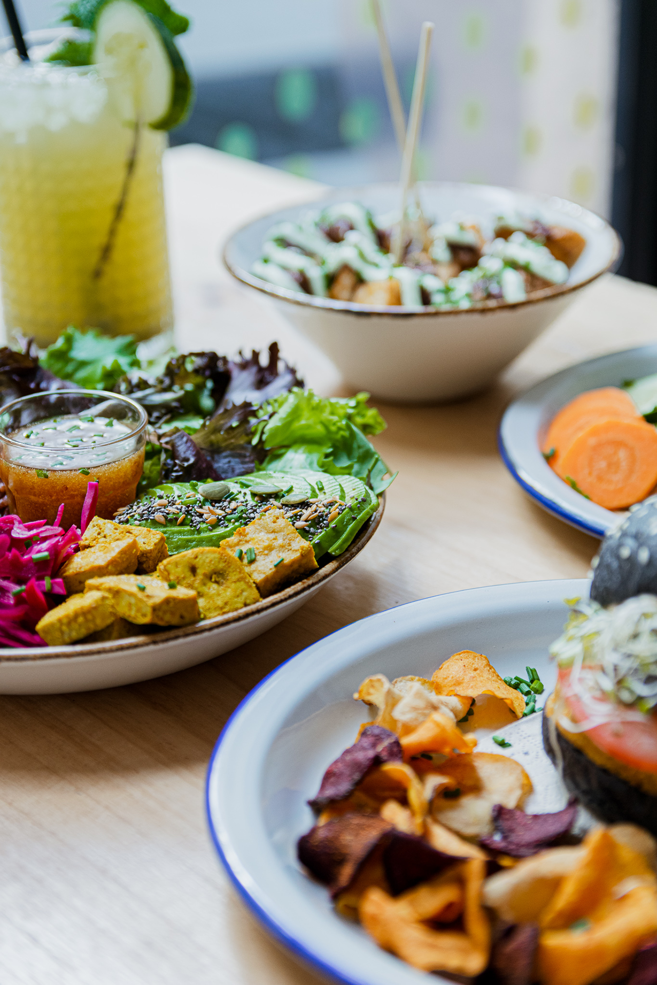 imagen de restaurante vegan friendly en españa, foto de restaurante para veganos en españa