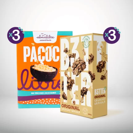 Pack Paçoca Almalibre + Granola B3tter Original