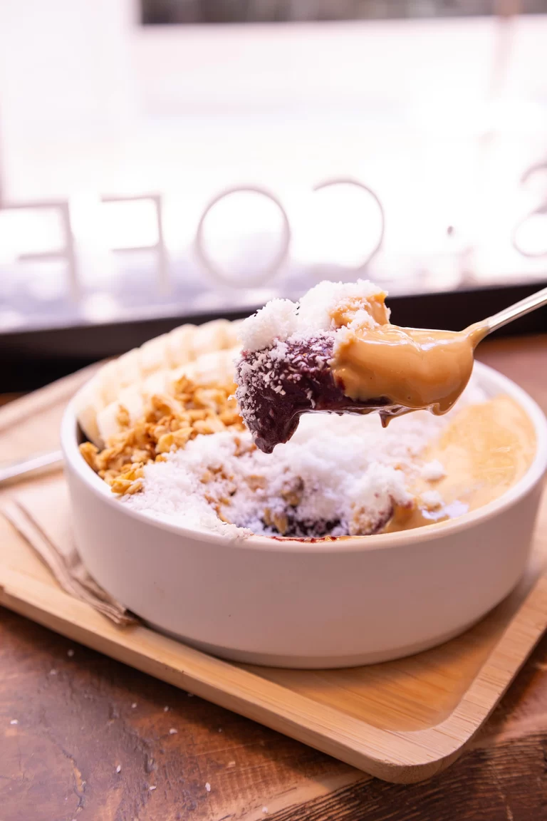 foto de una Açaí bowl en españa para ¿Qué significa 14% de sólidos en la pulpa de Açaí?