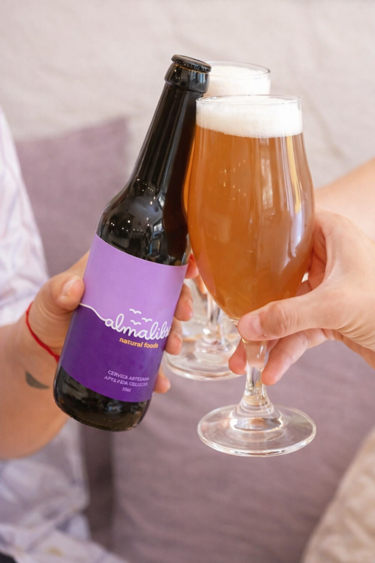 foto de vinos y cervezas veganas, bebidas veganas en almalibre, cerveza vegana en valencia y madrid, españa