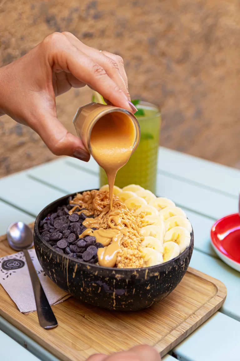 bol de açaí sin azúcar con toppings para comprar en españa, açaí bowl almalibre