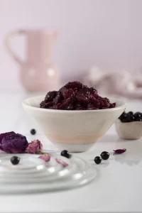 tazón de pulpa de fruta congelada, acai congelado en españa