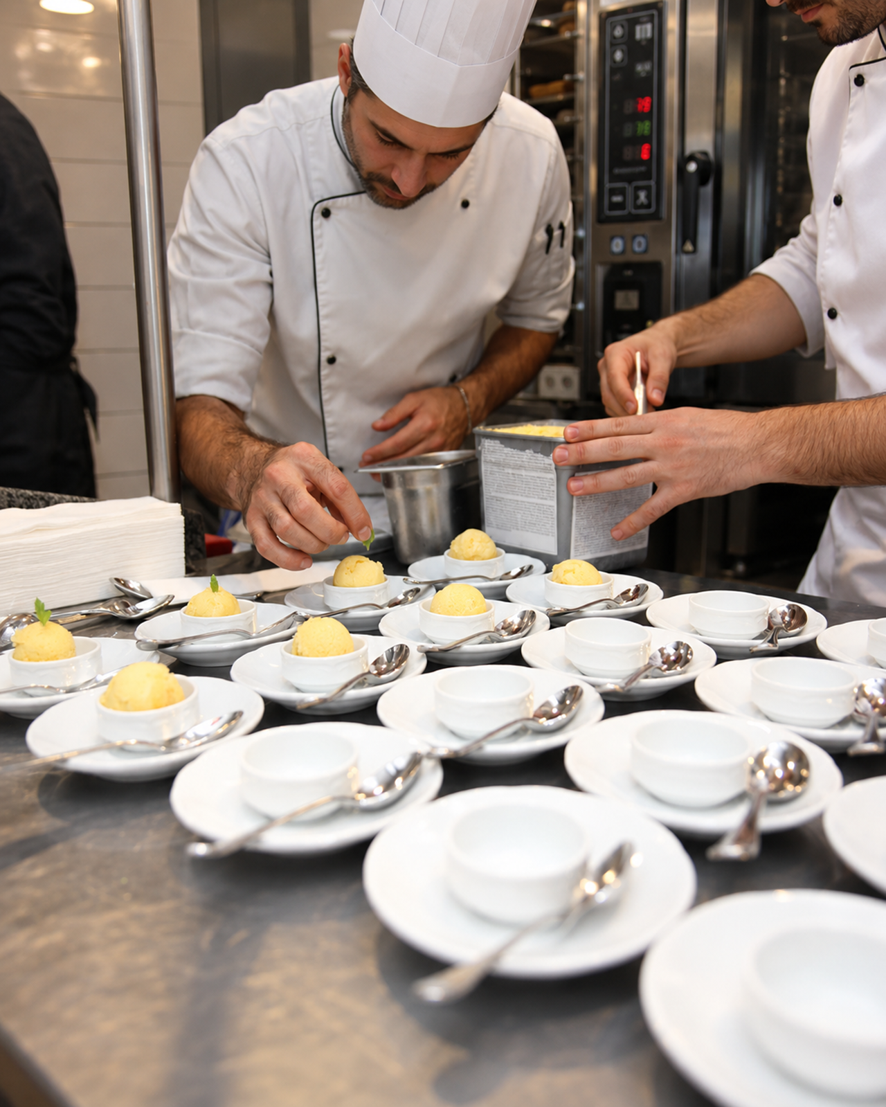imagen de un chef o cocinero preparando catering basado en plantas para La revolución plant-based en la hostelería española y por qué no lo debes ignorar imagen de un chef o cocinero preparando catering basado en plantas para La revolución plant-based en la hostelería española y por qué no lo debes ignorar