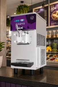 foto de una máquina de açaí almalibre para hosteleria y restaurantes en españa